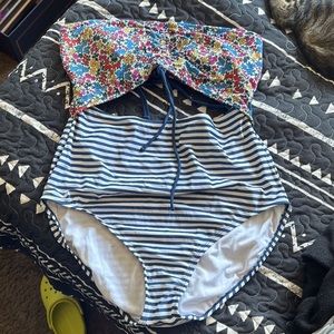 XL Floral Bikini one piece